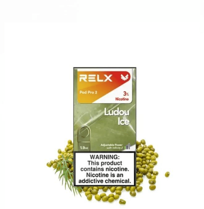 relx拋棄式煙彈綠豆冰口味 relx拋棄式煙彈綠豆冰口味