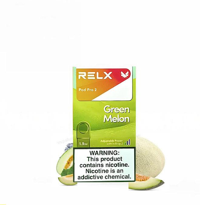 relx拋棄式煙彈綠寶石哈密瓜口味 relx拋棄式煙彈綠寶石哈密瓜口味